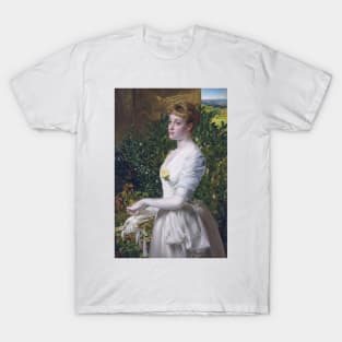 Julia Smith Caldwell by Frederick Sandys T-Shirt